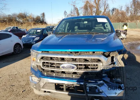 2021 Ford F-150 Xlt из США, поврежденный, VIN 1FTEW1EP4MFA24269